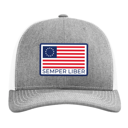 VFF Semper Liber Flag Patch Hat